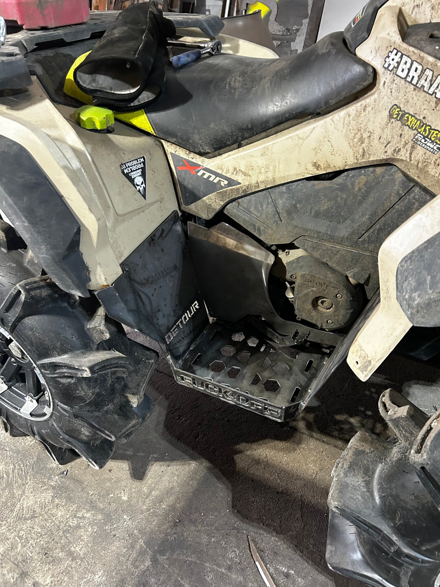 Outlander High Clearance Floorboards (ALUMINIUM)