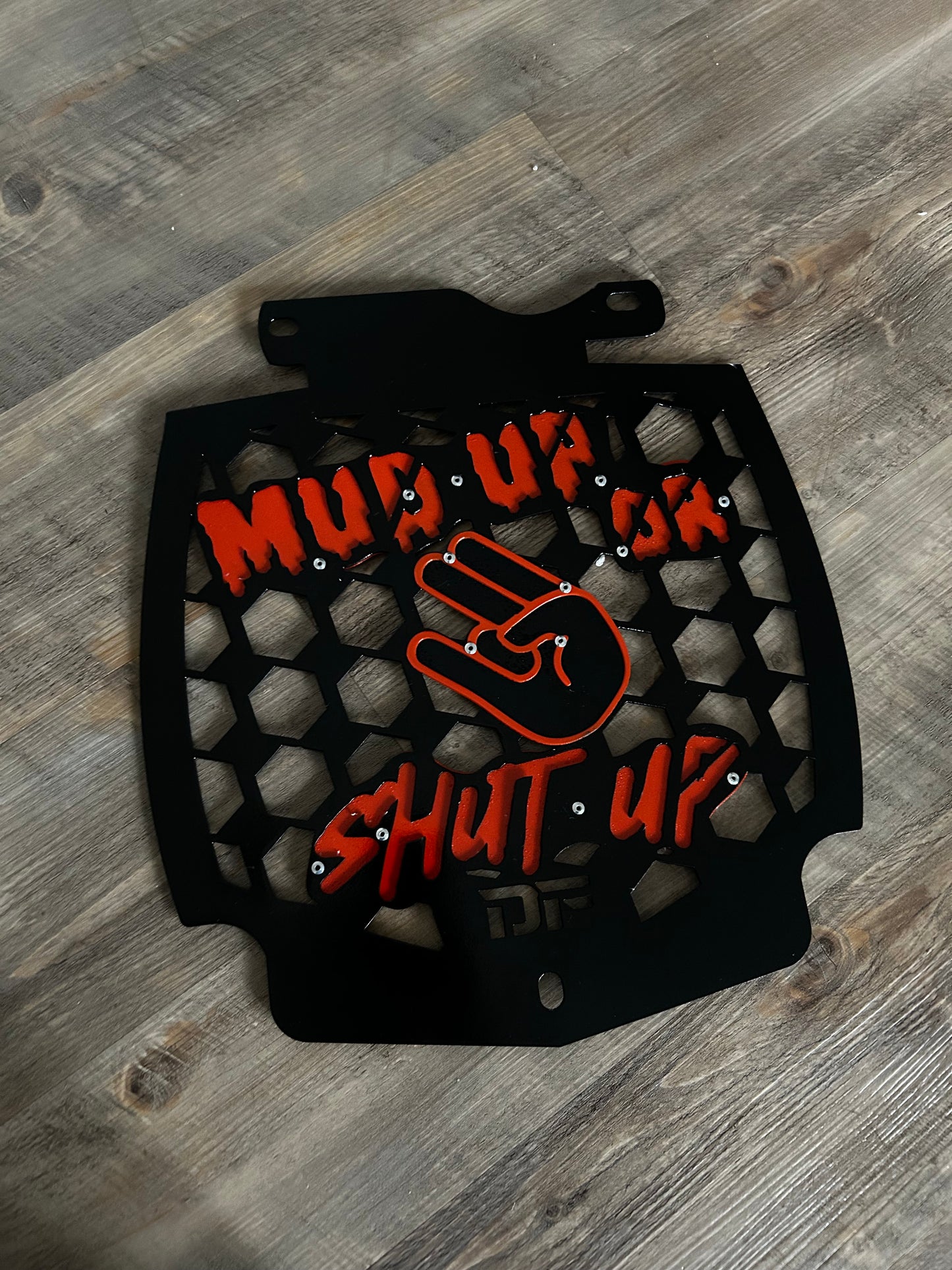 Can-am Rad Cover “Mud up or Shut Up”