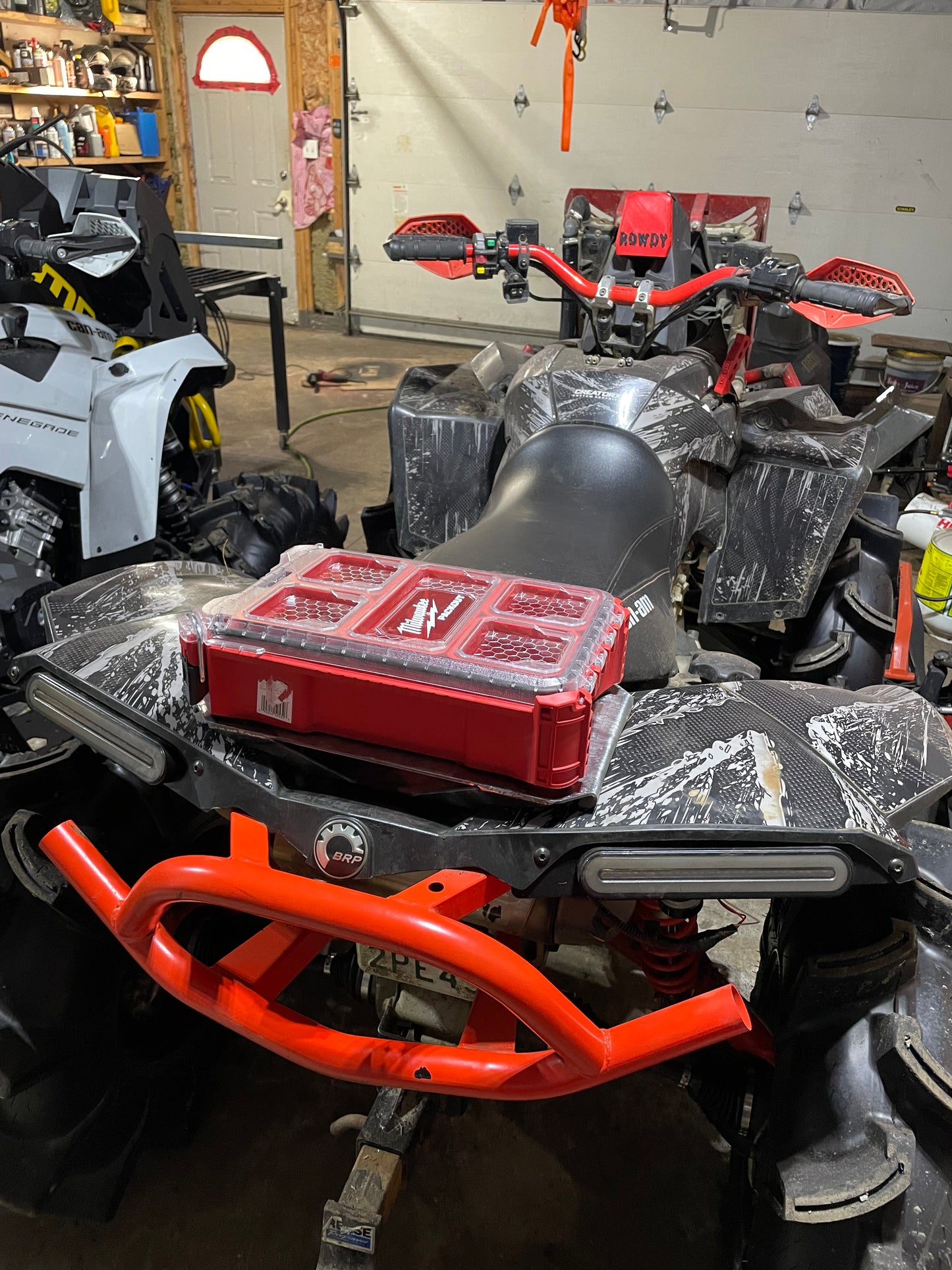 Can-am Renegade Milwaukee Packout Backrack
