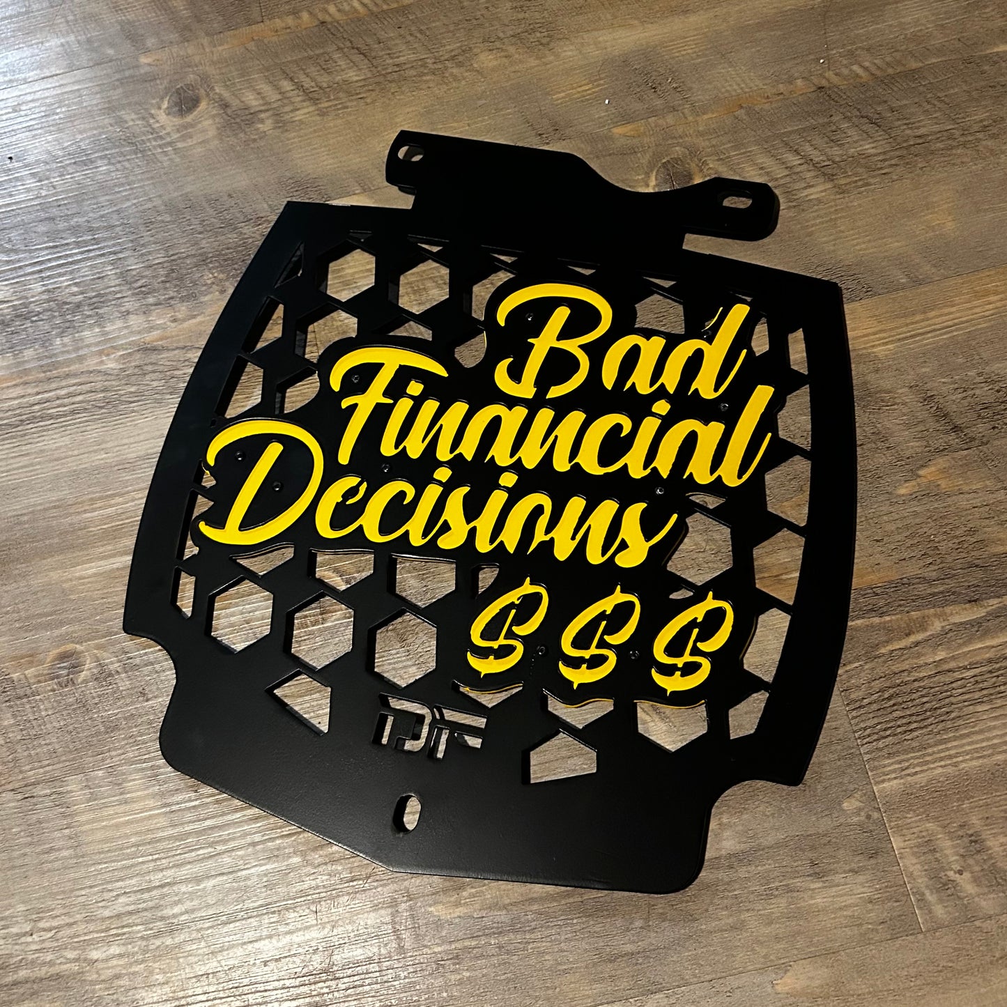 Can-am Rad Cover “Bad Financial Decisions ”