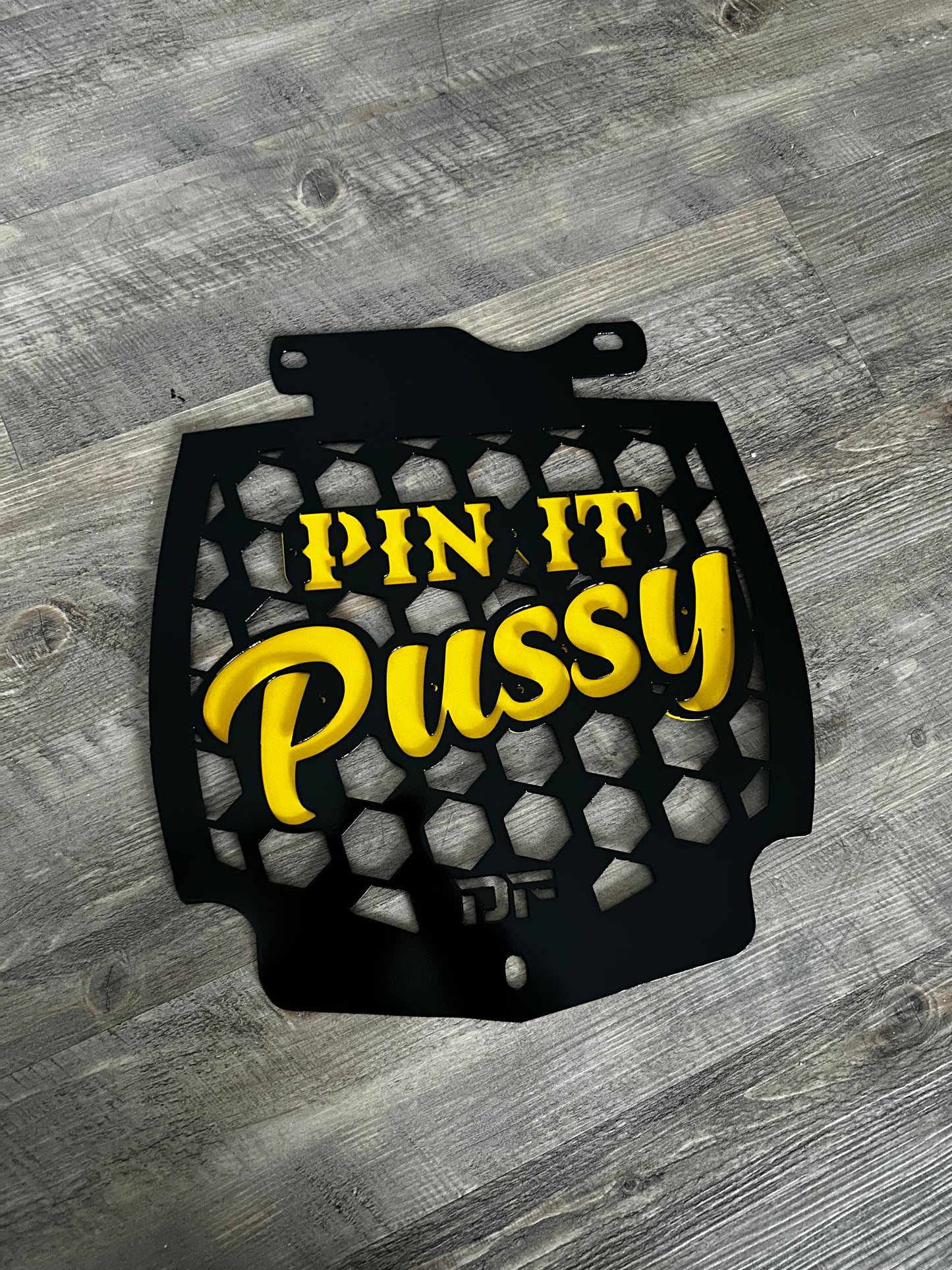 Can-am Rad Cover “Pin It Pussy”