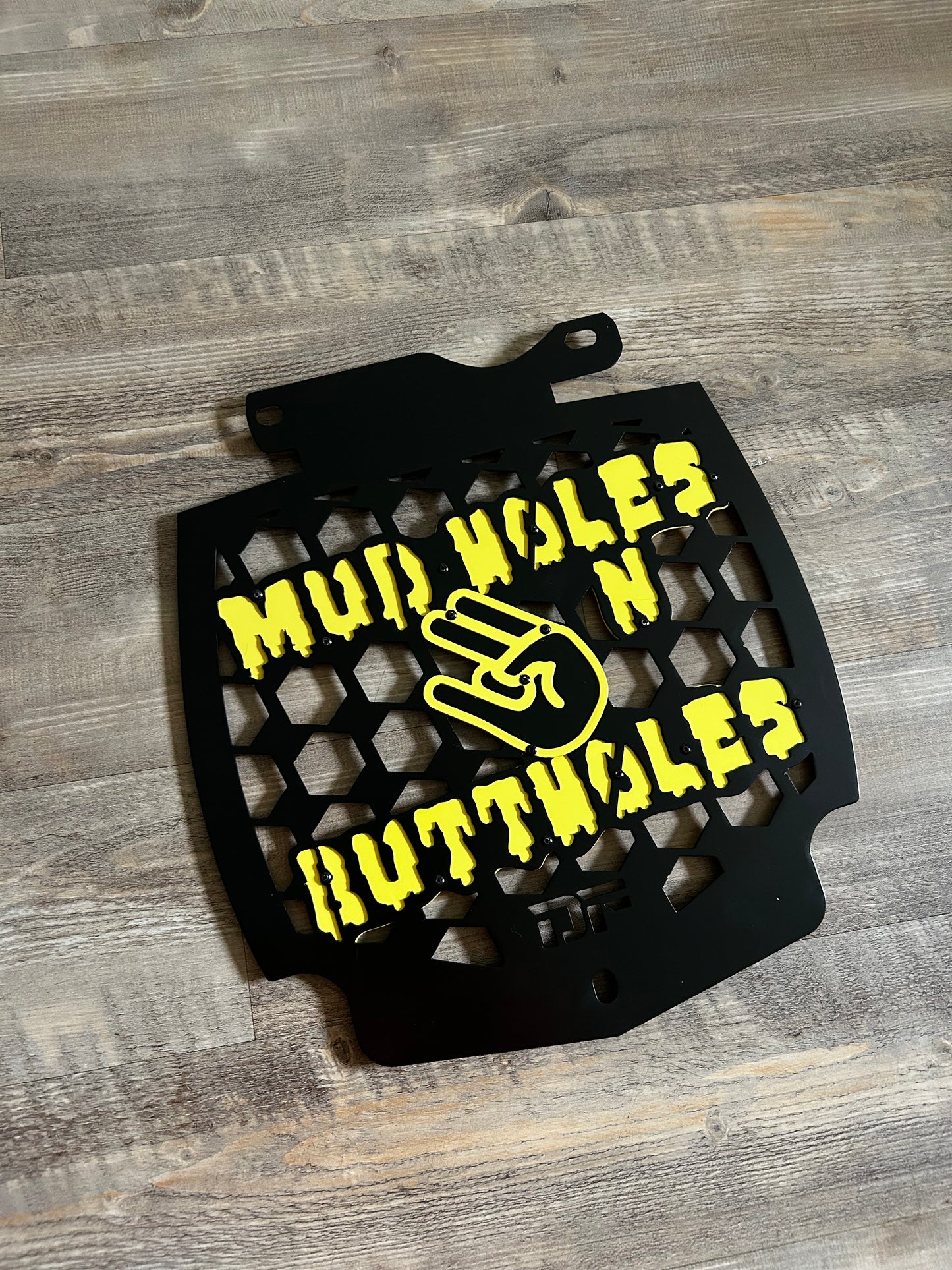 Can-am Rad Cover “Mud Holes N Buttholes ”