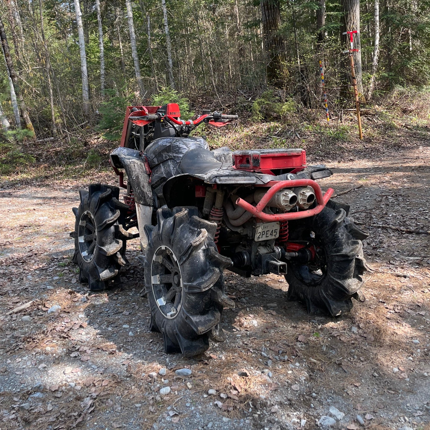Canam Renegade Tail lights Detour Fabrication